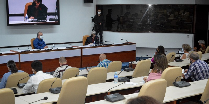 Reunión de Trabajo del Instituto Cubano de Radio y Televisión (ICRT)  -  Febrero 16, 2021 - Palacio de la Revolución