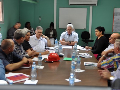 Segunda Visita Gubernamental encabezada por Díaz-Canel a la provincia Artemisa