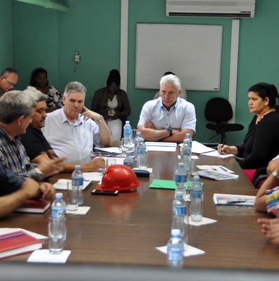 Segunda Visita Gubernamental encabezada por Díaz-Canel a la provincia Artemisa