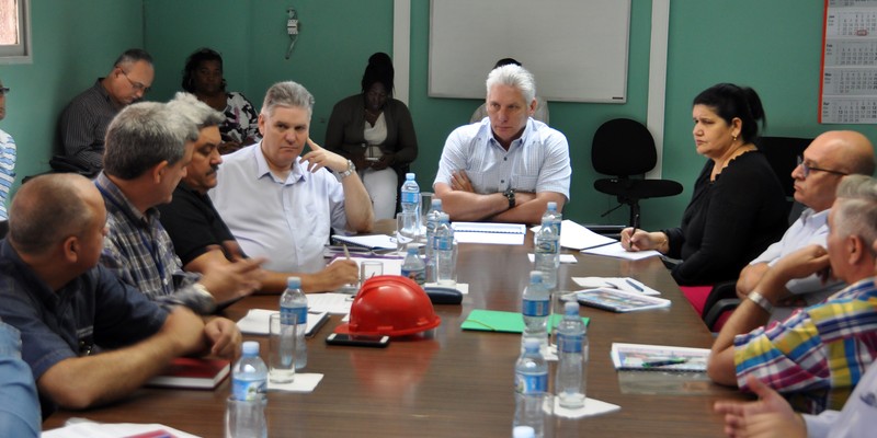 Segunda Visita Gubernamental encabezada por Díaz-Canel a la provincia Artemisa