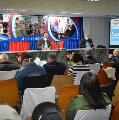 Encuentro con dirigentes provinciales y municipales - Isla de la Juventud