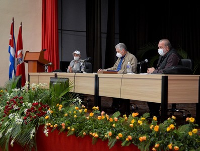 Encuentro con dirigentes provinciales y municipales - Las Tunas