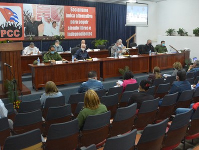 Encuentro con dirigentes provinciales y municipales - Matanzas