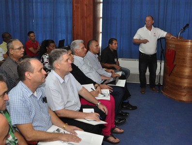 Segunda Visita Gubernamental encabezada por Díaz-Canel a la provincia Artemisa