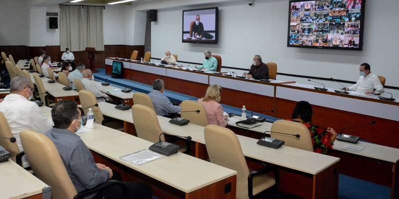 Reunión de Trabajo del Ministerio de Salud Pública - Palacio de la Revolución