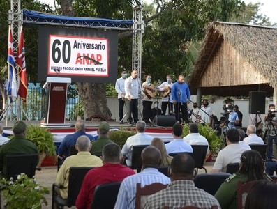 Acto por el 60 aniversario de la constitución de la Asociación Nacional de Agricultores Pequeños