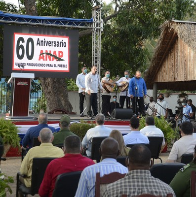 Acto por el 60 aniversario de la constitución de la Asociación Nacional de Agricultores Pequeños