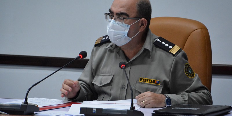 Reunión de Trabajo de la Aduana General de la República -  Febrero 16, 2021 - Palacio de la Revolución