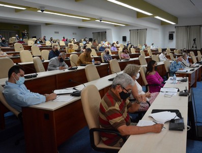 Reunión de Trabajo del Instituto Cubano de Radio y Televisión (ICRT)  -  Febrero 16, 2021 - Palacio de la Revolución