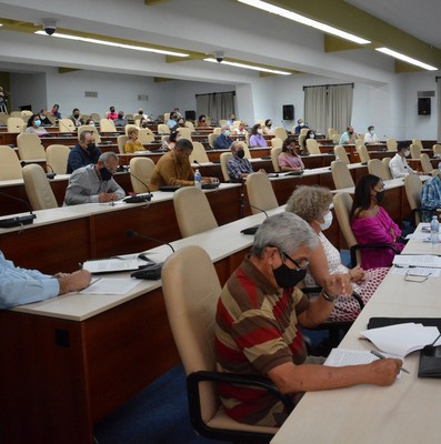 Reunión de Trabajo del Instituto Cubano de Radio y Televisión (ICRT)  -  Febrero 16, 2021 - Palacio de la Revolución