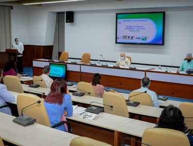 Reunión de Trabajo del Ministerio de Salud Pública - Palacio de la Revolución