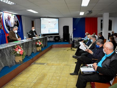 Encuentro con dirigentes provinciales y municipales - Isla de la Juventud