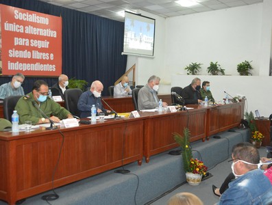 Encuentro con dirigentes provinciales y municipales - Matanzas