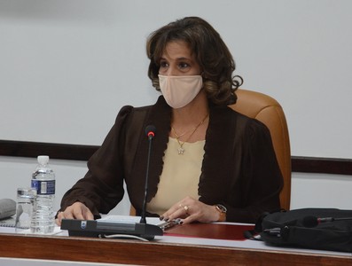 Reunión de Trabajo del Ministerio del Comercio Interior (MINCIN), en el Palacio de la Revolución.   11 de marzo 2021   -   Fotos: Estudios Revolución