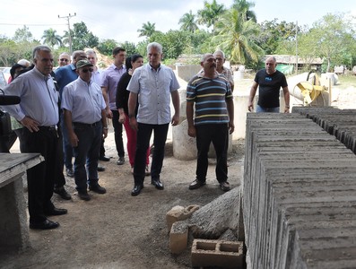 Segunda Visita Gubernamental encabezada por Díaz-Canel a la provincia Artemisa