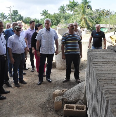 Segunda Visita Gubernamental encabezada por Díaz-Canel a la provincia Artemisa