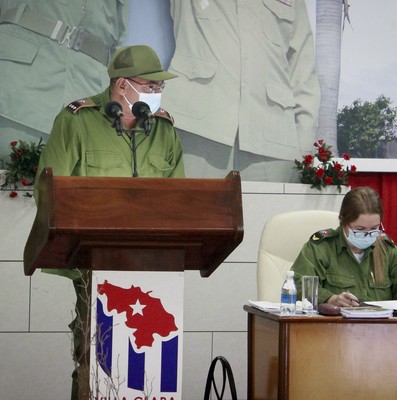 Encuentro con dirigentes provinciales y municipales - Villa Clara