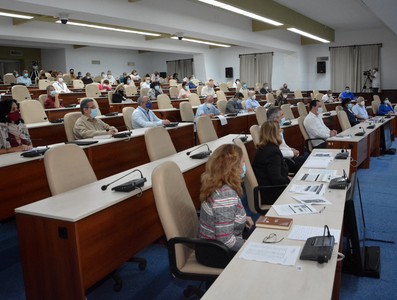 Reunión de trabajo de BIOCUBAFARMA - Febrero 11, 2021 - Palacio de la Revolución