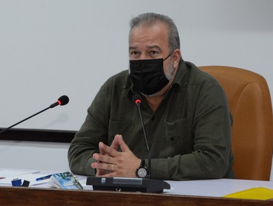 Reunión de Trabajo del Ministerio de Industrias (MINDUS), en el Palacio de la Revolución. 30 de marzo 2021 - Fotos: Estudios Revolución