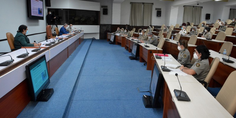 Reunión de Trabajo de la Aduana General de la República -  Febrero 16, 2021 - Palacio de la Revolución