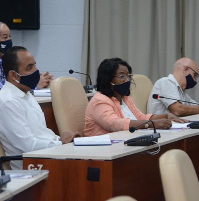 Reunión de Trabajo del Ministerio del Transporte (MITRANS), en el Palacio de la Revolución.   25 de marzo 2021   -   Fotos: Estudios Revolución