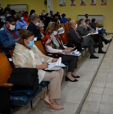 Encuentro con dirigentes provinciales y municipales - Granma