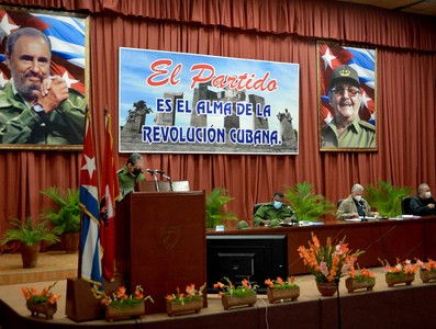 Encuentro con dirigentes provinciales y municipales - Guantánamo
