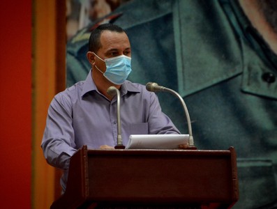 Encuentro con dirigentes provinciales y municipales - Holguin