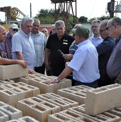 Segunda Visita Gubernamental encabezada por Díaz-Canel a la provincia Artemisa