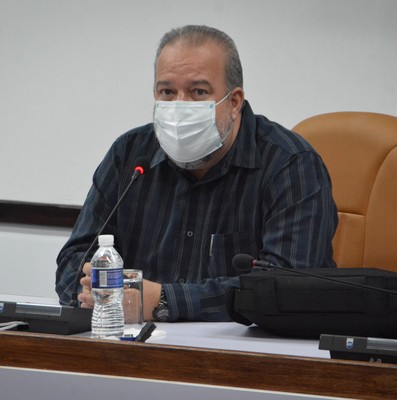 Reunión de trabajo de BIOCUBAFARMA - Febrero 11, 2021 - Palacio de la Revolución