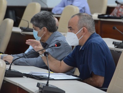 Reunión de Trabajo del Ministerio de Relaciones Exteriores (MINREX), en el Palacio de la Revolución.   27 de marzo 2021   -   Fotos: Estudios Revolución