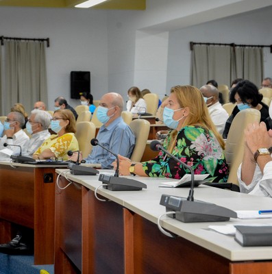 Reunión de Trabajo del Ministerio de Salud Pública - Palacio de la Revolución