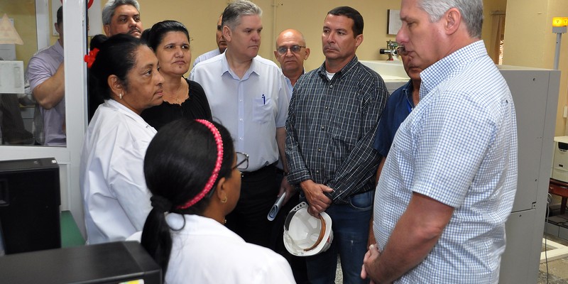 Segunda Visita Gubernamental encabezada por Díaz-Canel a la provincia Artemisa