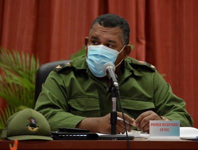 Encuentro con dirigentes provinciales y municipales - Guantánamo
