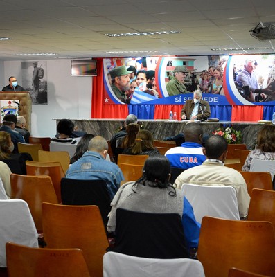 Encuentro con dirigentes provinciales y municipales - Isla de la Juventud