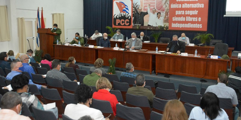 Encuentro con dirigentes provinciales y municipales - Matanzas