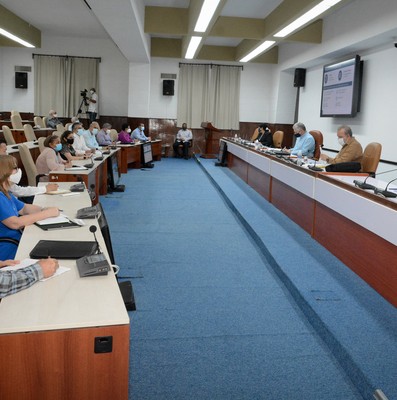 Reunión de Trabajo del Ministerio de la Informática y las Comunicaciones - Palacio de la Revolución