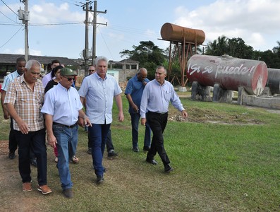 Segunda Visita Gubernamental encabezada por Díaz-Canel a la provincia Artemisa