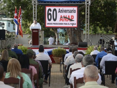 Acto por el 60 aniversario de la constitución de la Asociación Nacional de Agricultores Pequeños