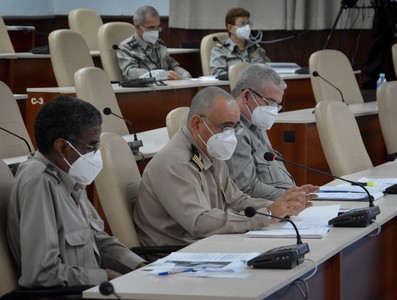 Reunión de Trabajo de la Aduana General de la República -  Febrero 16, 2021 - Palacio de la Revolución