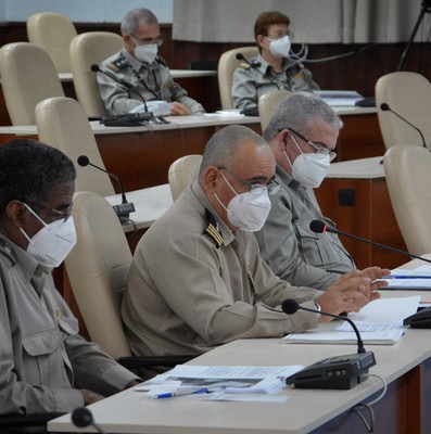 Reunión de Trabajo de la Aduana General de la República -  Febrero 16, 2021 - Palacio de la Revolución