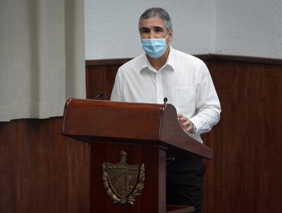 Reunión de trabajo de BIOCUBAFARMA - Febrero 11, 2021 - Palacio de la Revolución