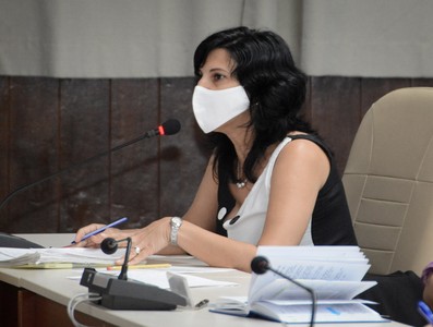 Reunión de Trabajo del Ministerio de Economía y Planificación   -  Marzo 2, 2021 - Palacio de la Revolución - Fotos: Estudios Revolución