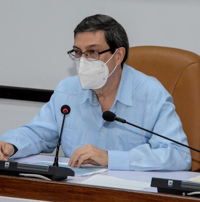 Reunión de Trabajo del Ministerio de Relaciones Exteriores (MINREX), en el Palacio de la Revolución.   27 de marzo 2021   -   Fotos: Estudios Revolución