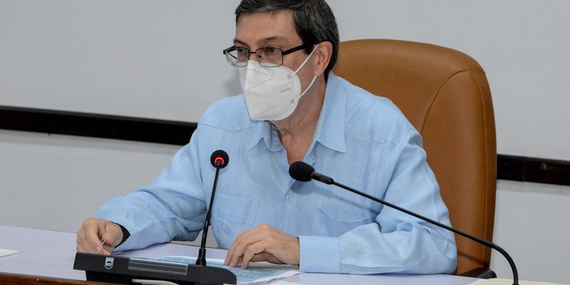 Reunión de Trabajo del Ministerio de Relaciones Exteriores (MINREX), en el Palacio de la Revolución.   27 de marzo 2021   -   Fotos: Estudios Revolución