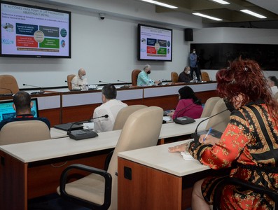 Reunión de Trabajo del Ministerio de Salud Pública - Palacio de la Revolución
