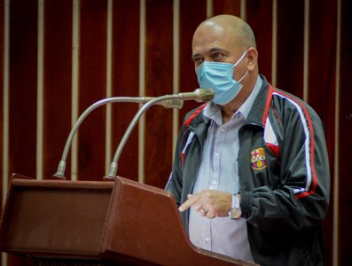 Encuentro con dirigentes provinciales y municipales - Holguin