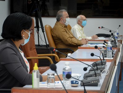 Reunión de Trabajo del Instituto de Planificación Física - Palacio de la Revolución