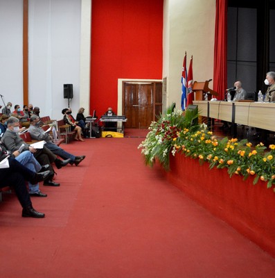 Encuentro con dirigentes provinciales y municipales - Las Tunas