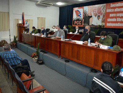 Encuentro con dirigentes provinciales y municipales - Matanzas